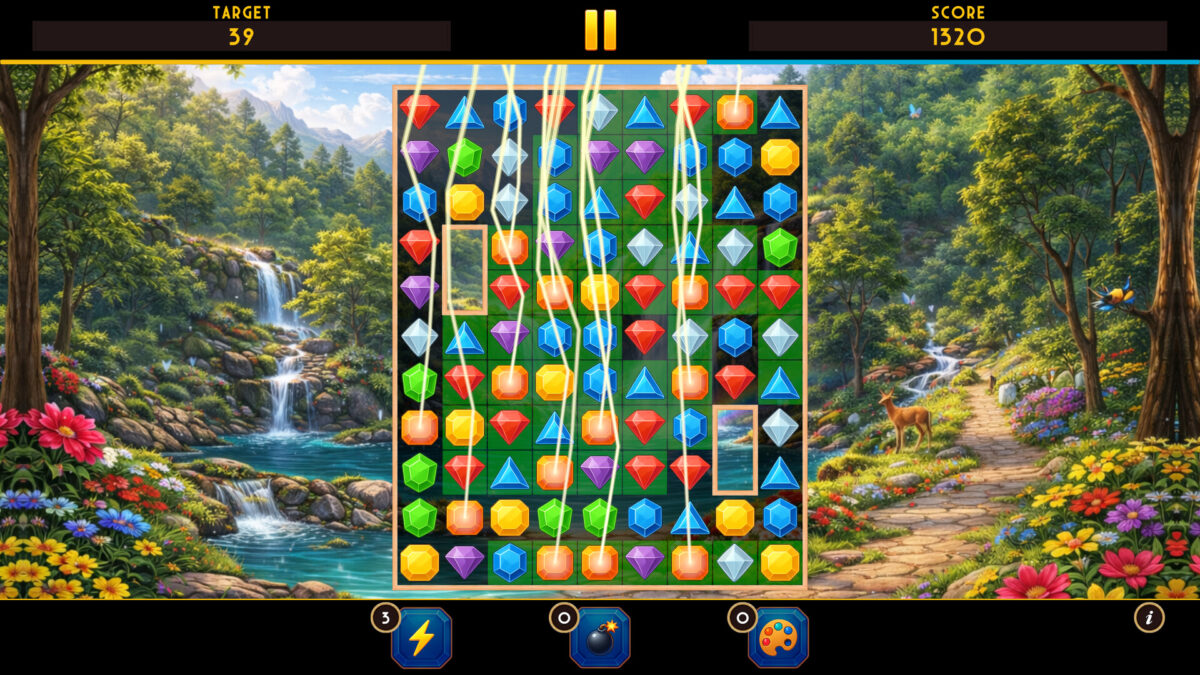 花園主題的背景設計展示