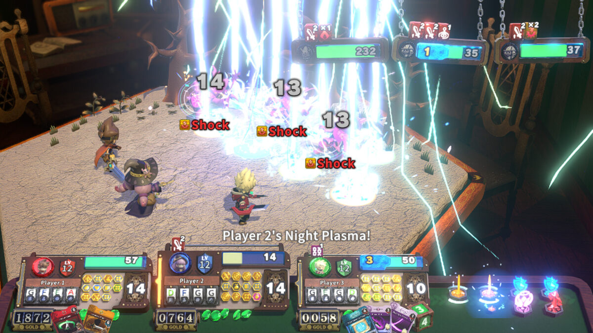 Viractal 戰鬥卡牌介面