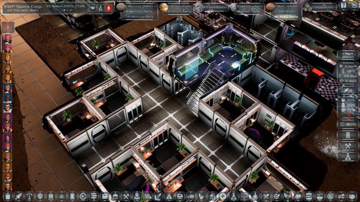 遊戲截圖：複雜的工業生產鏈