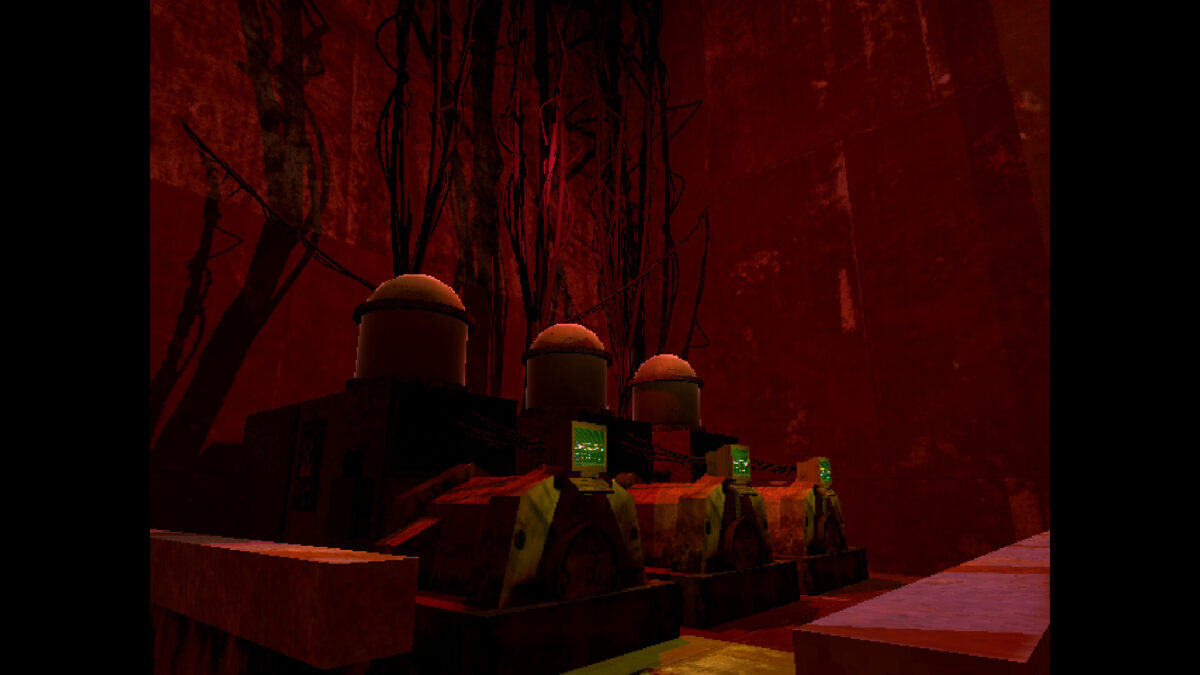 充滿雜訊的螢幕畫面