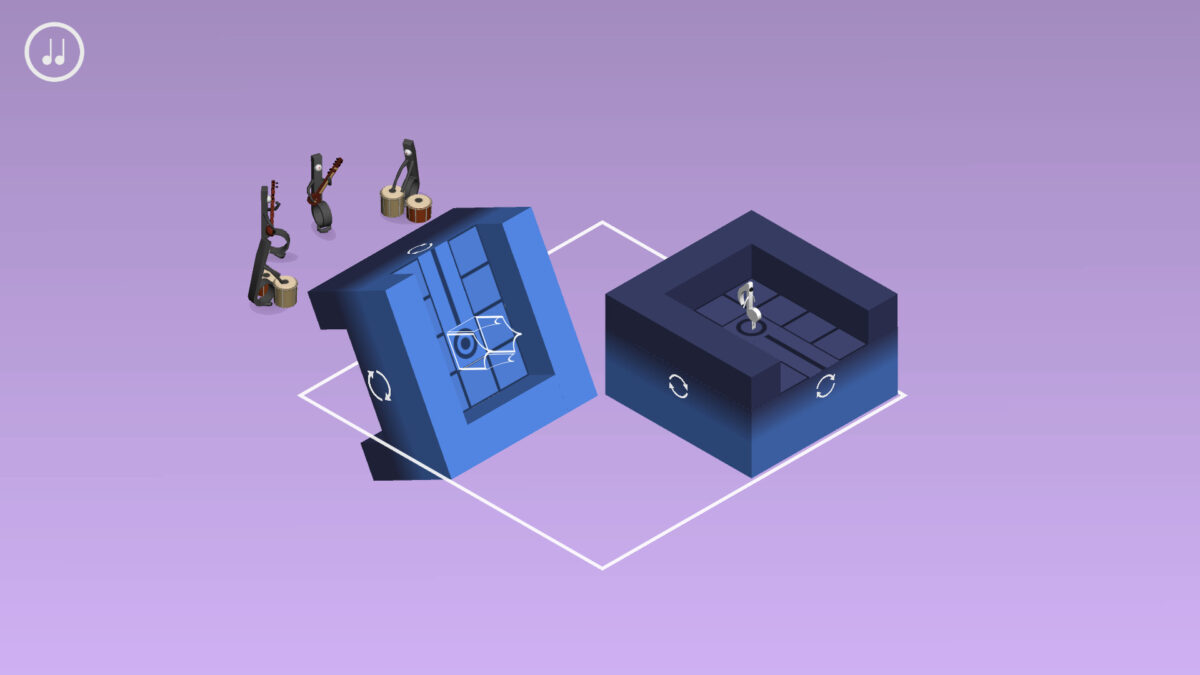 《音樂迷宮》Musical Maze 獨特的視覺風格