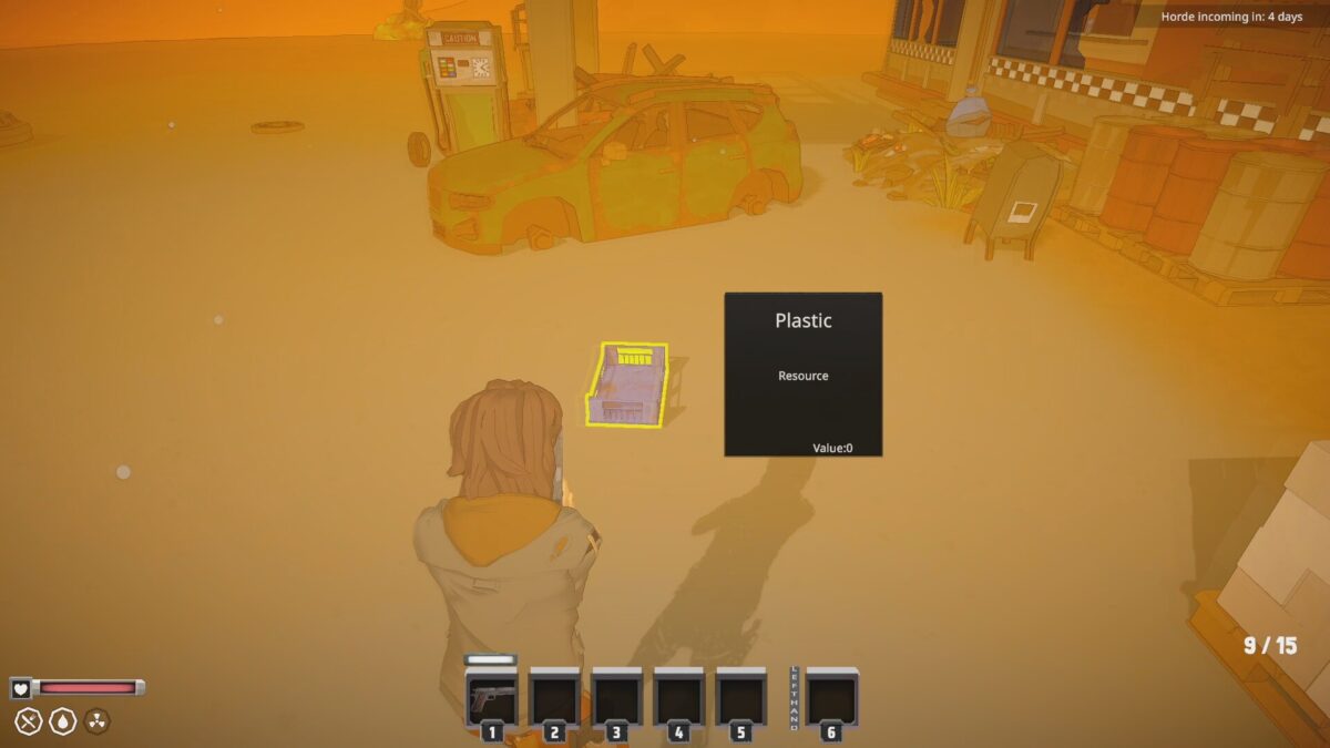 沙漠中廢棄的飛機殘骸