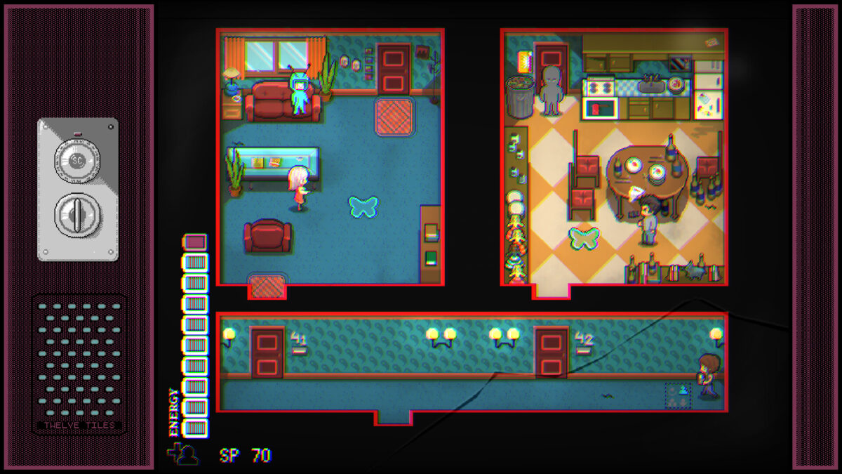 Social Caterpillar 的夜間場景截圖