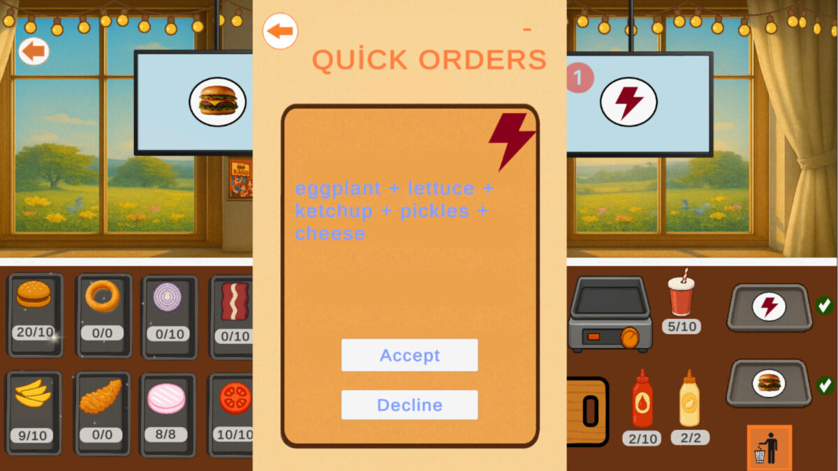 THE TASTE OF COMPETITION 遊戲末期繁雜挑戰