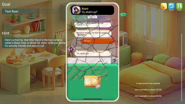 模擬真實的聊天軟體介面