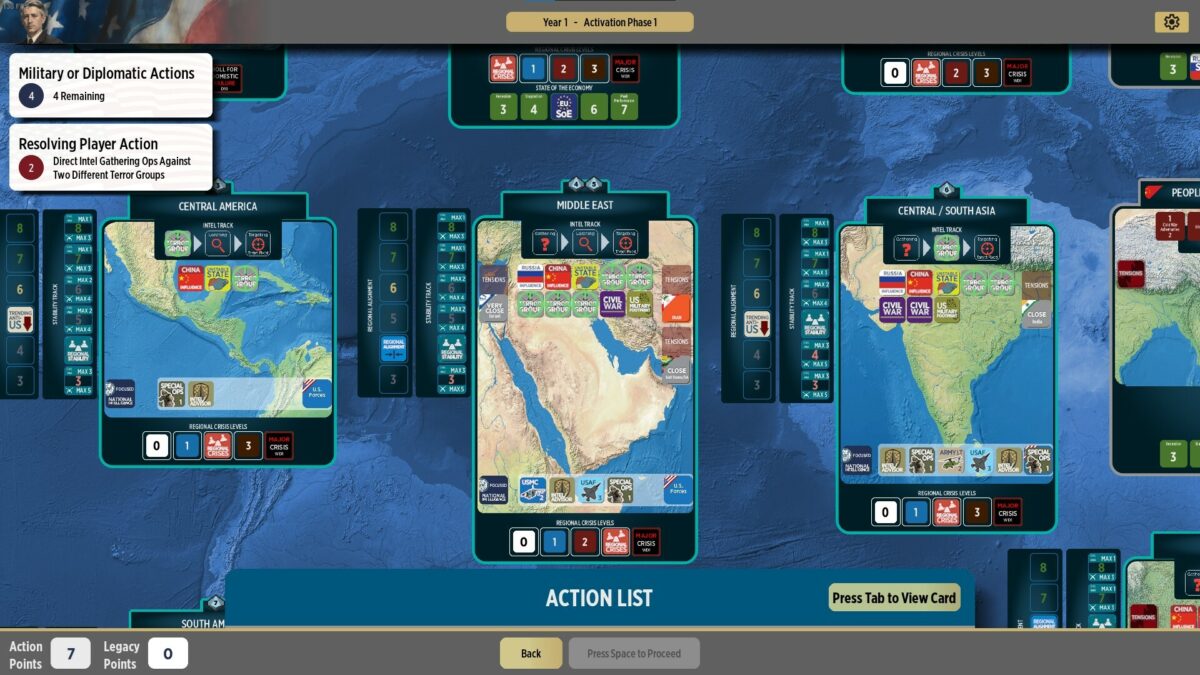 國際衝突地圖顯示