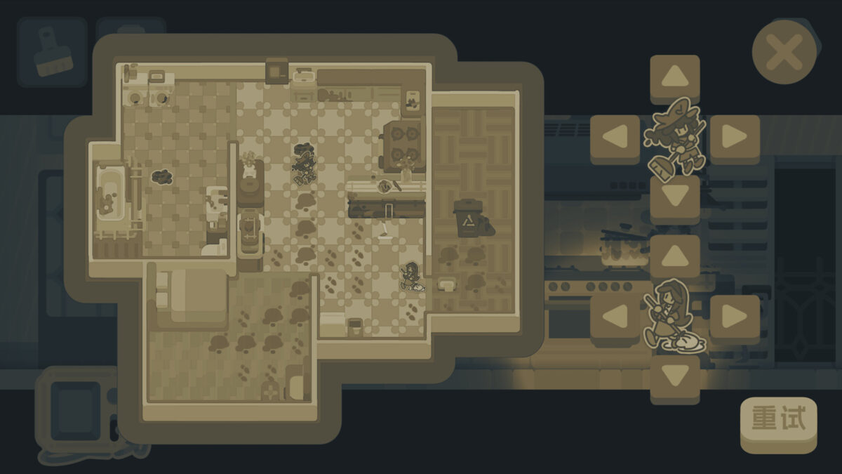 遊戲截圖：充滿生活感的雜物間