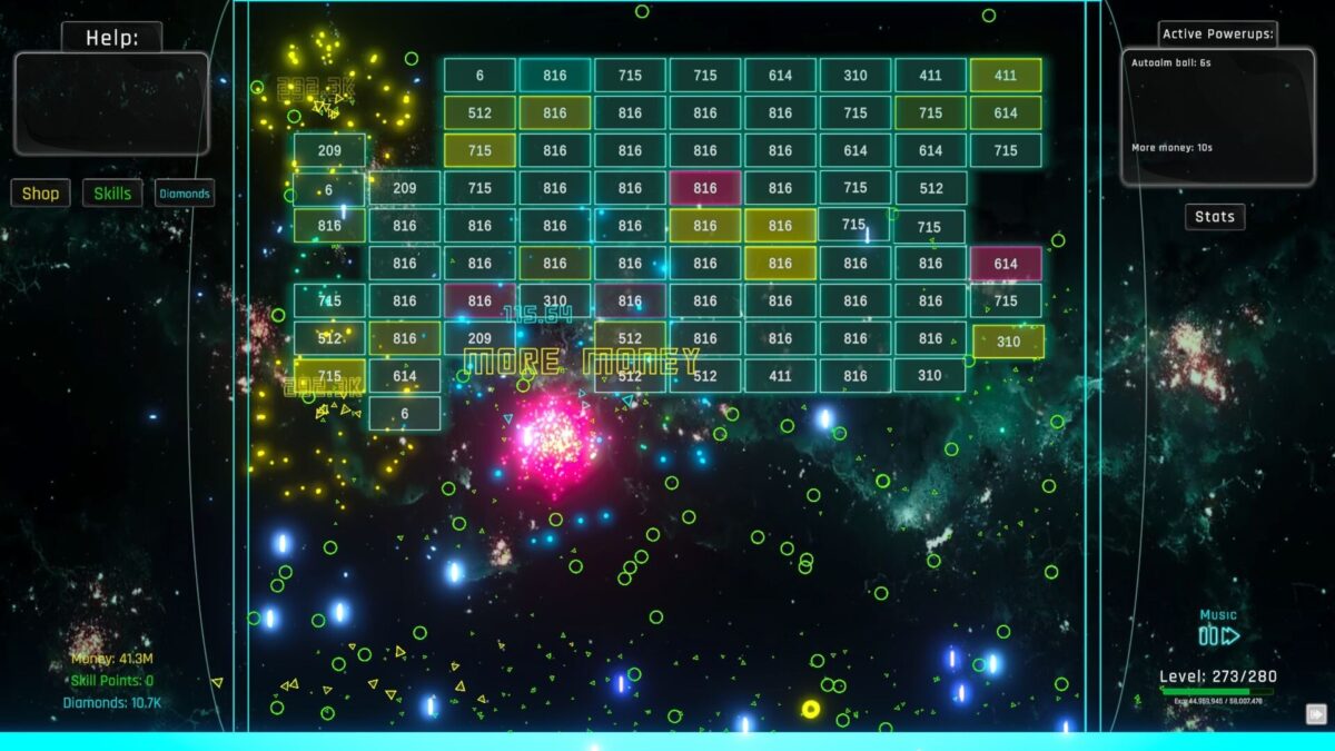 遊戲後期的瘋狂視覺效果