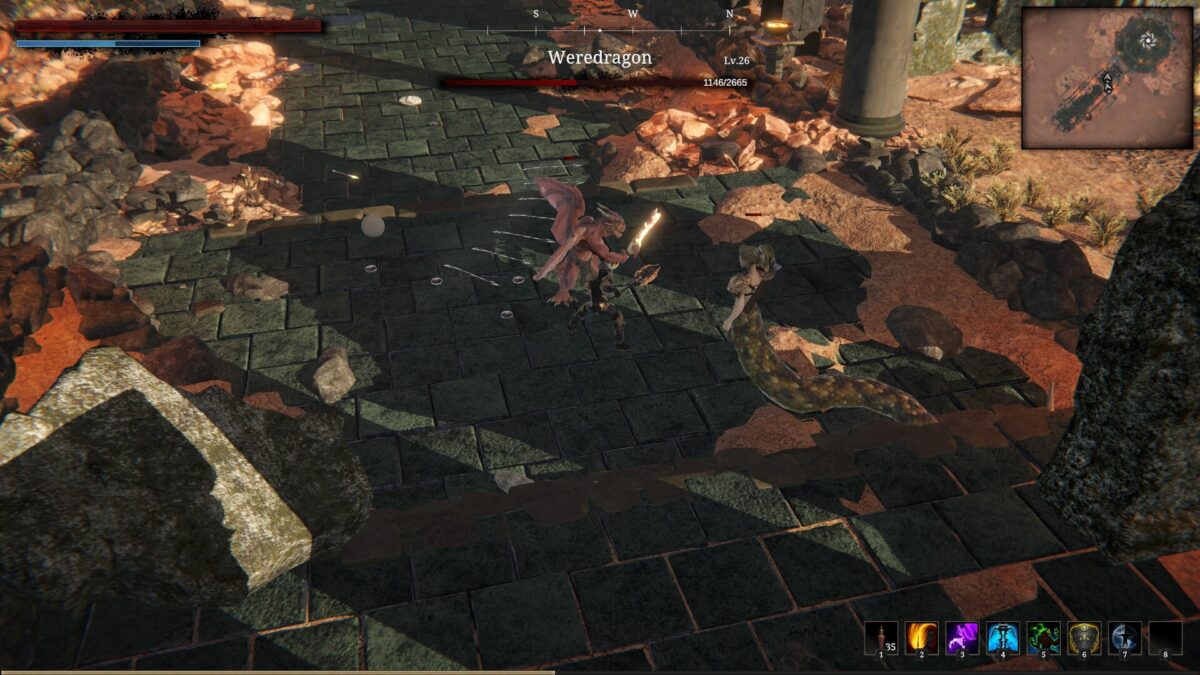 遊戲中的環境光影展示