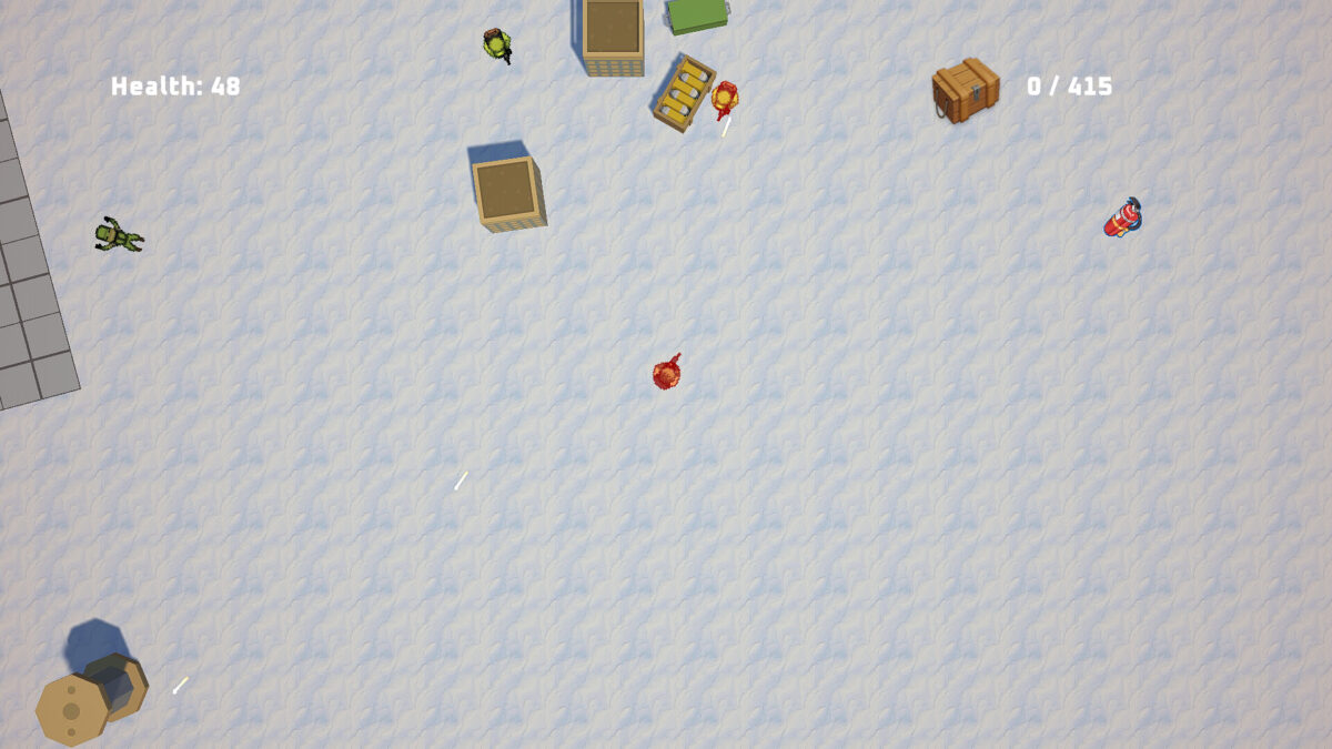 Agent C 遊戲場景：深夜潛行