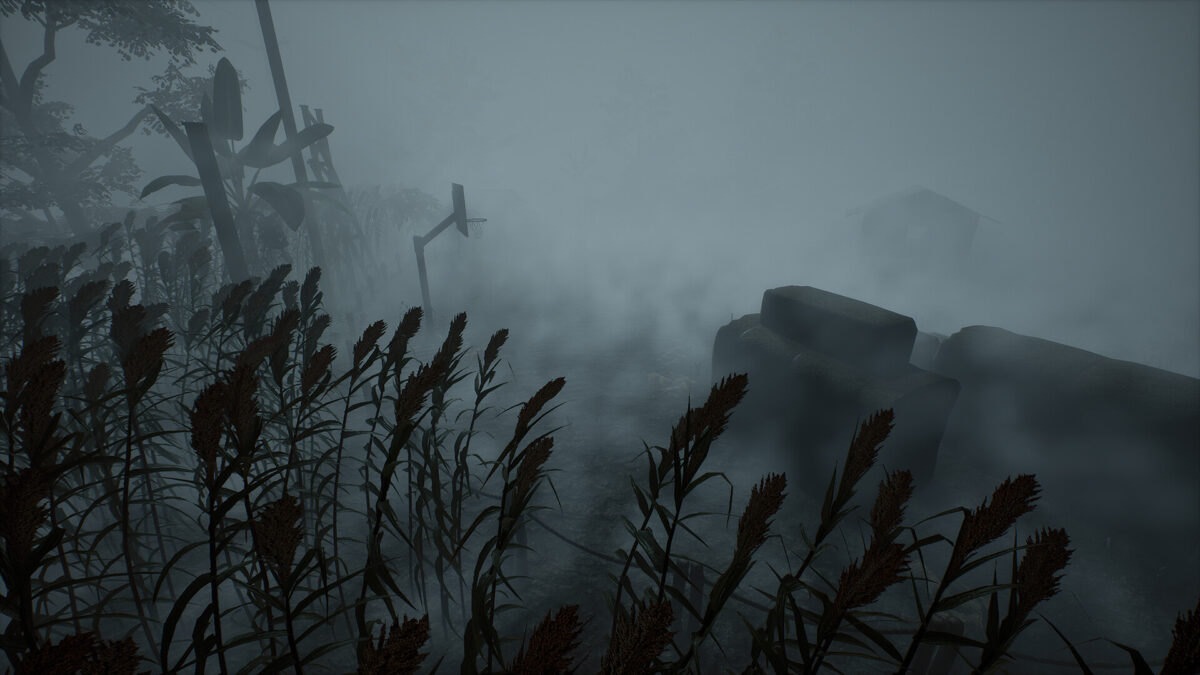 村莊祭壇的特寫景象