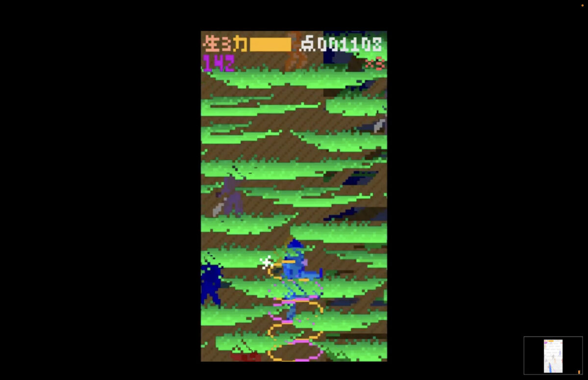 壯闊的像素風景地圖