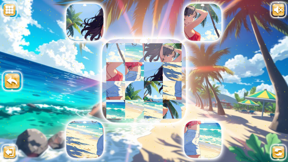 Lovely Anime Puzzle: Summer 遊戲截圖4