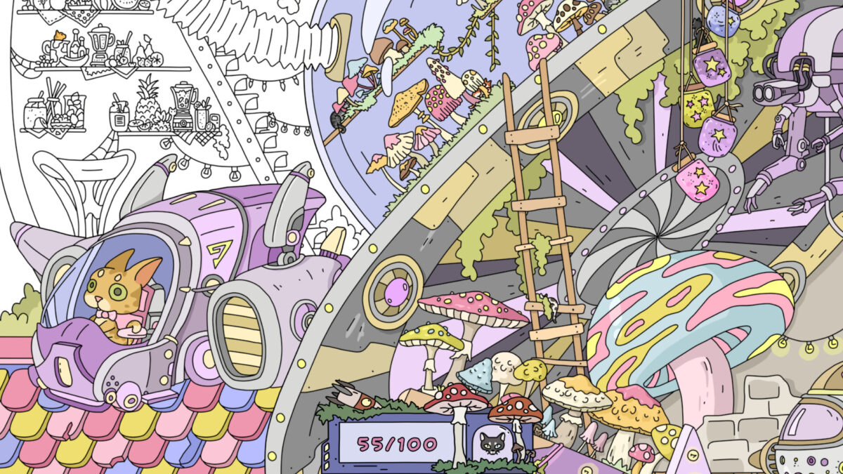 層次豐富的手繪世界