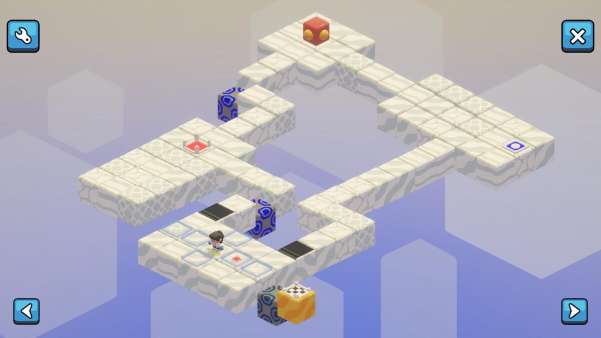 Cubuleto 複雜的路徑設計實機圖