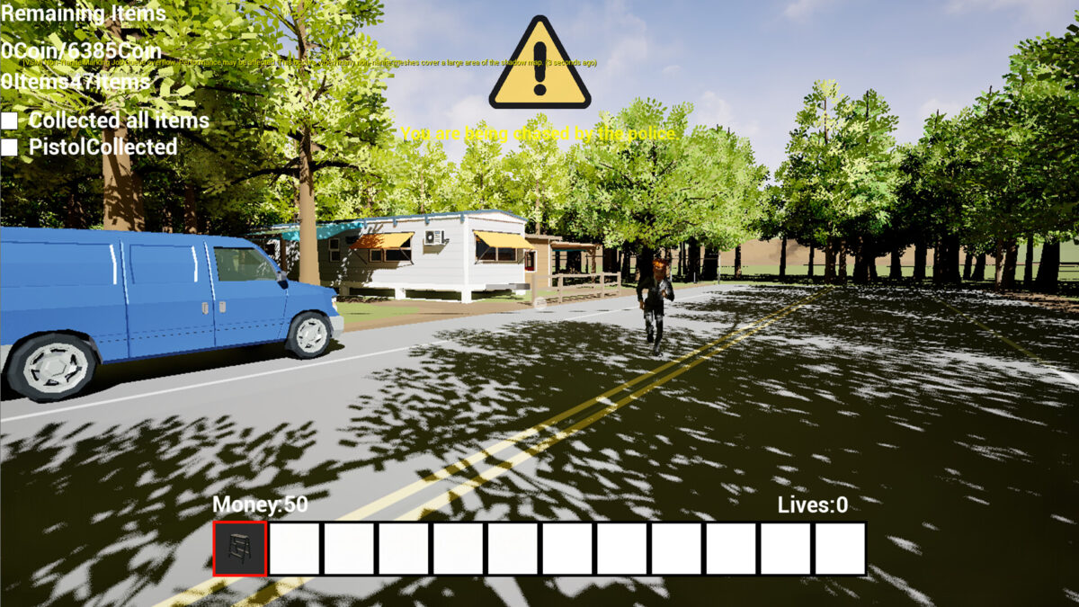 BYE BYE! POLICE! 遊戲實際場景截圖二