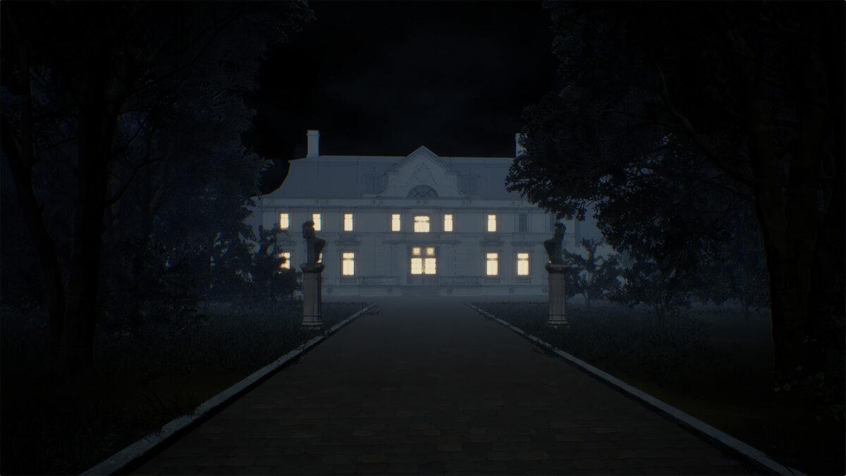 冷冽且哀傷的場景氣氛