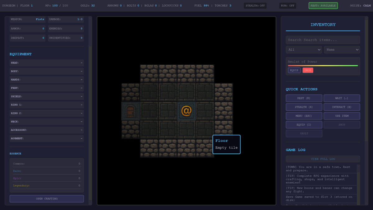 Dunjinn 的視覺氛圍展現