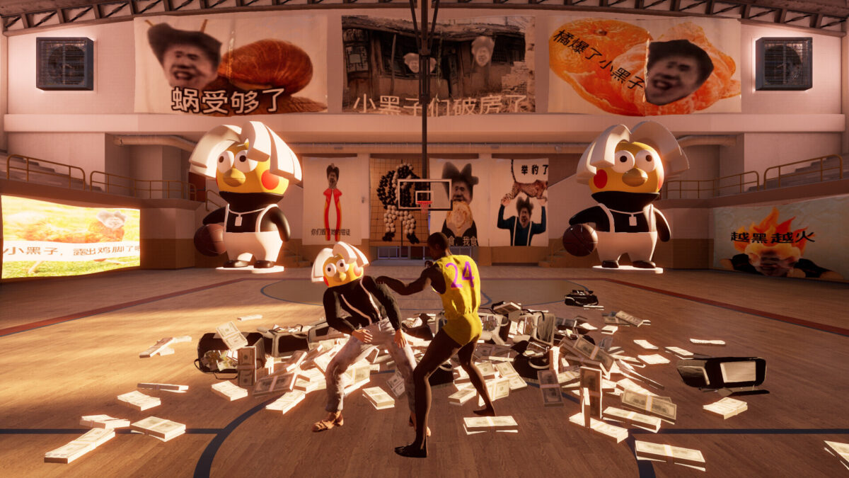 KUNKUN Basketball 遊戲截圖 - 結算畫面