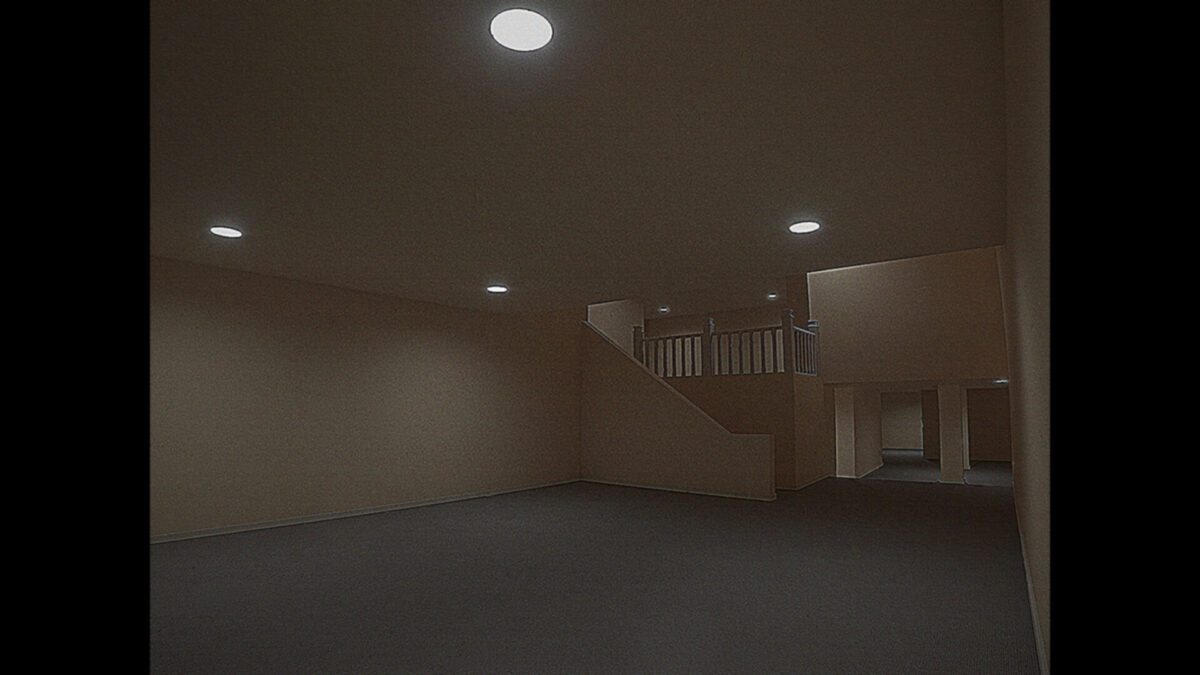 狹長且壓抑的轉角空間