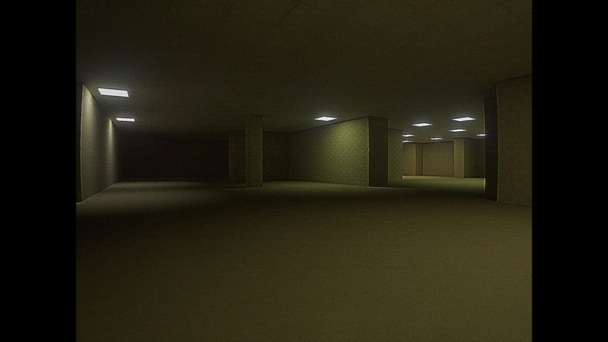 後室中無盡的走廊景象