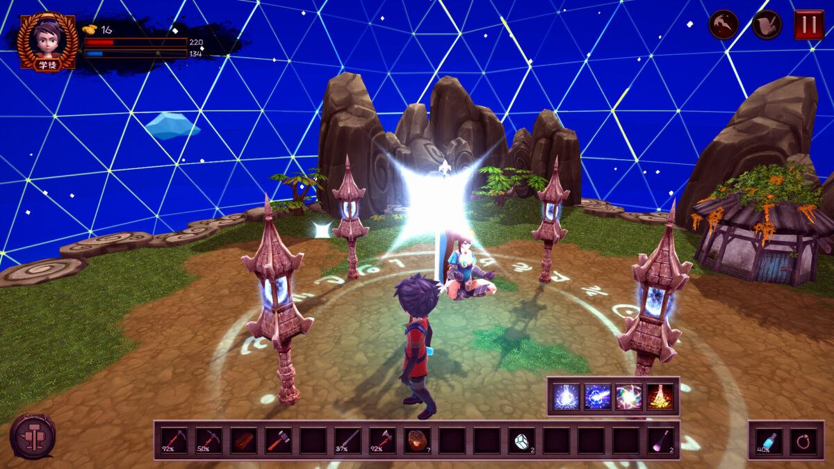 遊戲實景：獨特的東方幻想風格地貌