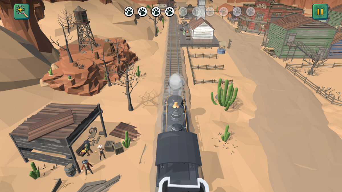 西部風情的沙盒小世界