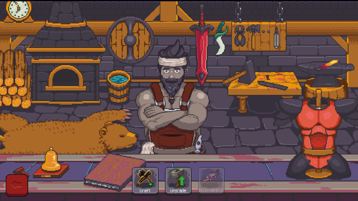 遊戲中的對話與角色成長介面