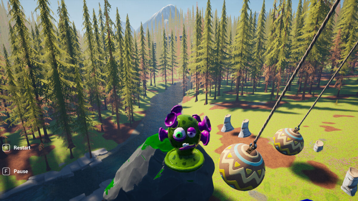 遊戲精美場景截圖 - 森林地貌