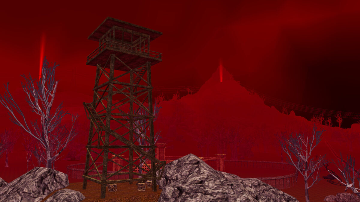 昏暗環境下的恐怖氛圍表現