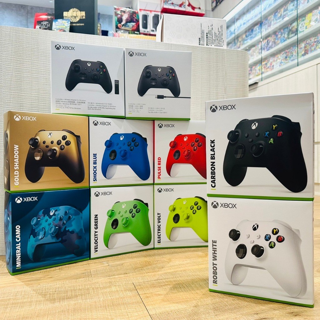 Xbox Series 無線控制器磨砂黑外觀