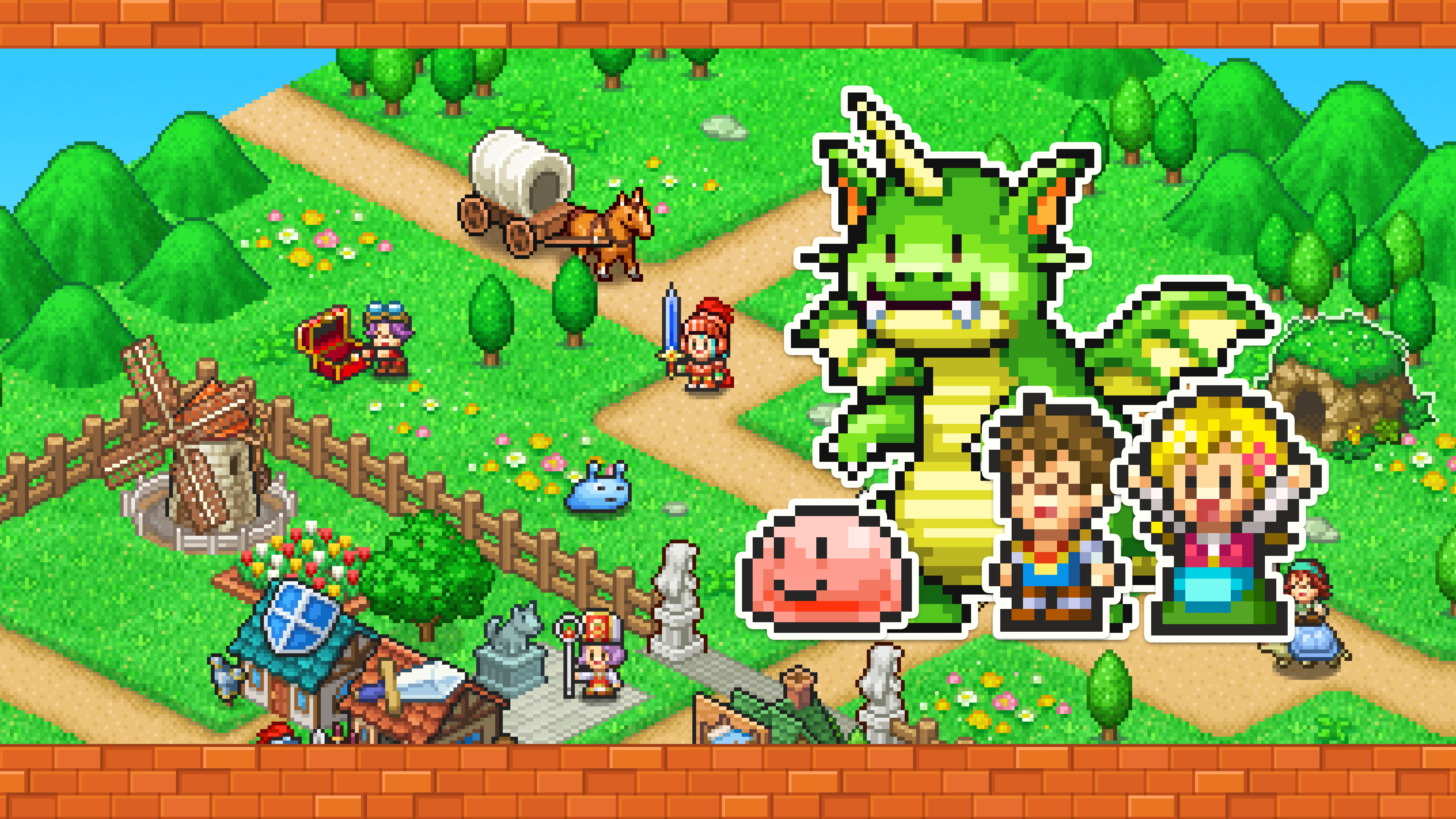 冒險村物語2 遊戲主視覺圖