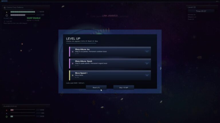 既舒適又硬核！Roguelike 彈幕塔防新作《宇宙舒適防禦》預計 2026 年登場，極簡風星際割草只要 2.99 美元！