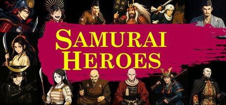 戰國英雄譚-Samurai Heroes- 遊戲主視覺圖
