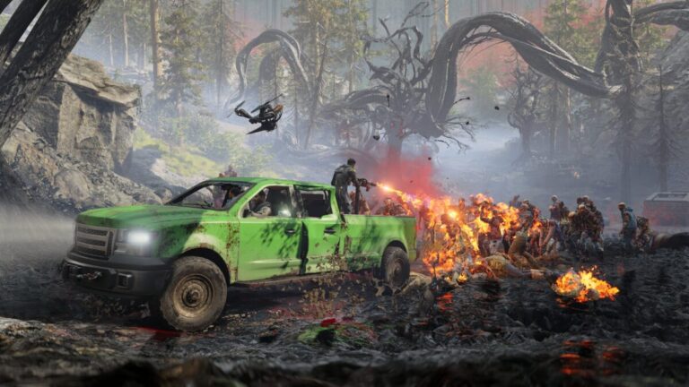 [好評如潮] PS5 必玩《約翰卡本特的劇毒戰將》：爽快 4 人合作 FPS 割草，完美致敬 80 年代恐怖美學