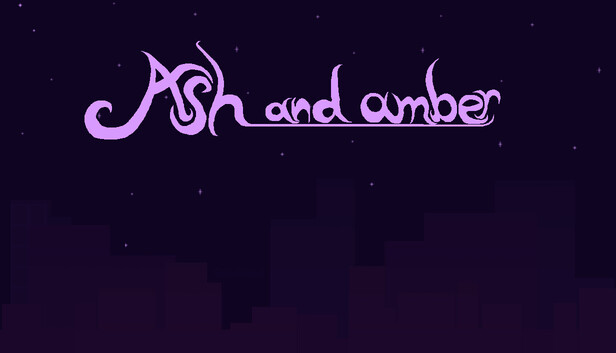 遊戲社群分享宣傳圖，展示了灰燼與琥珀的意象