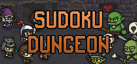 《數獨地牢》 (Sudoku Dungeon) 遊戲標題大圖