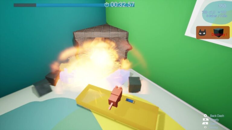 爽快破壞超療癒!物理動作新作《ワンコワンコ大作戰》2026年登陸Steam 化身方形小狗展開奇幻冒險