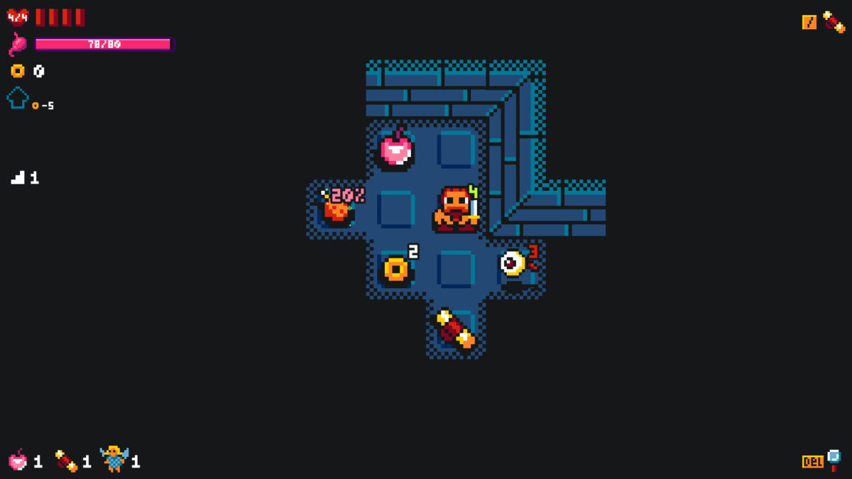 硬核像素 Roguelike 新作《Grix：巨龍之塔》Steam 頁面公開！在隨機生成的致命地牢中展開生存博弈