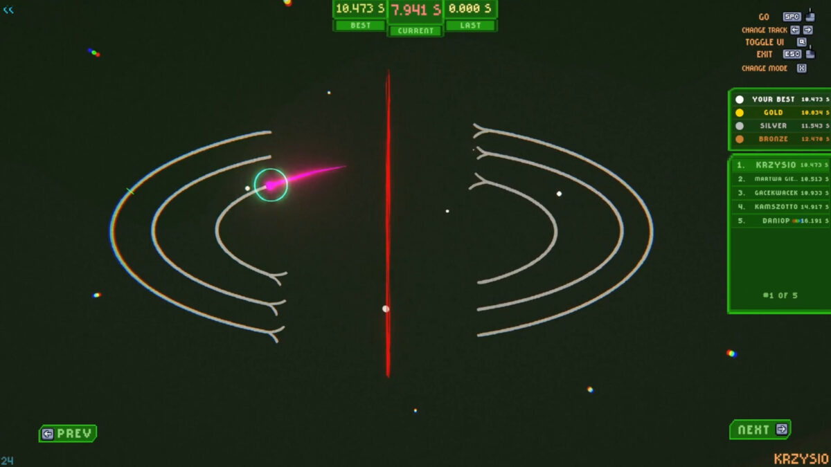 只要一鍵就能玩！極簡像素風太空競速新作《L.A.P. (Loopin' Around Planets)》挑戰引力極限，高 CP 值時光挑戰必玩