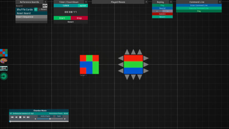 媲美魔術方塊的腦力風暴！色彩匹配益智遊戲《SQUAREG》正式登陸 Steam，挑戰 9x9 極致空間邏輯
