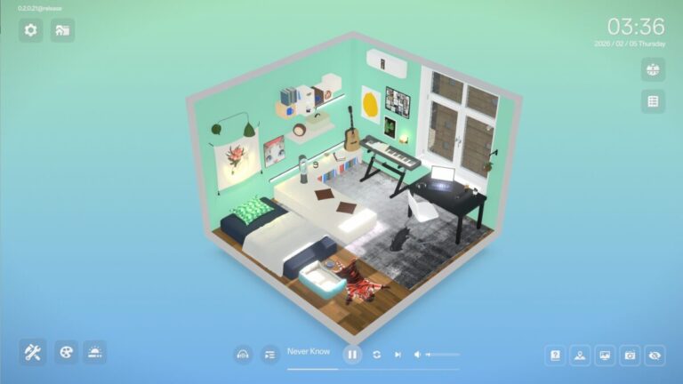 提升效率神器！療癒系 3D 房間裝飾模擬遊戲《Lofi Haven》正式登陸 Steam，內建番茄鐘打造最強專注空間