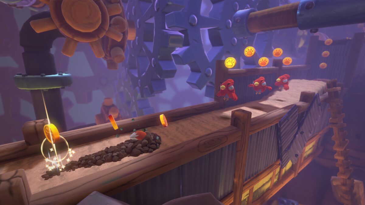 樂奇在關卡終點的慶祝