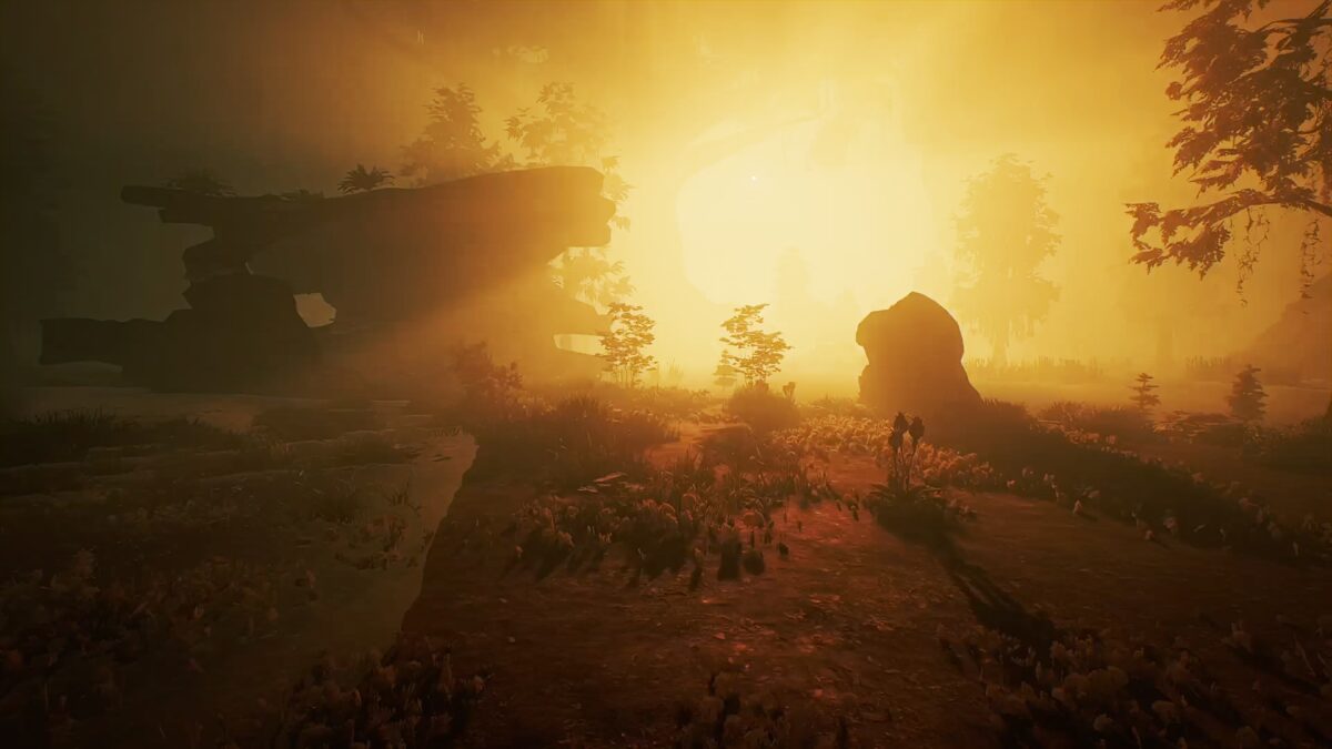 外星草原中的野生動物