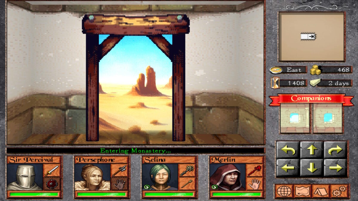 地牢中的謎題與互動機關