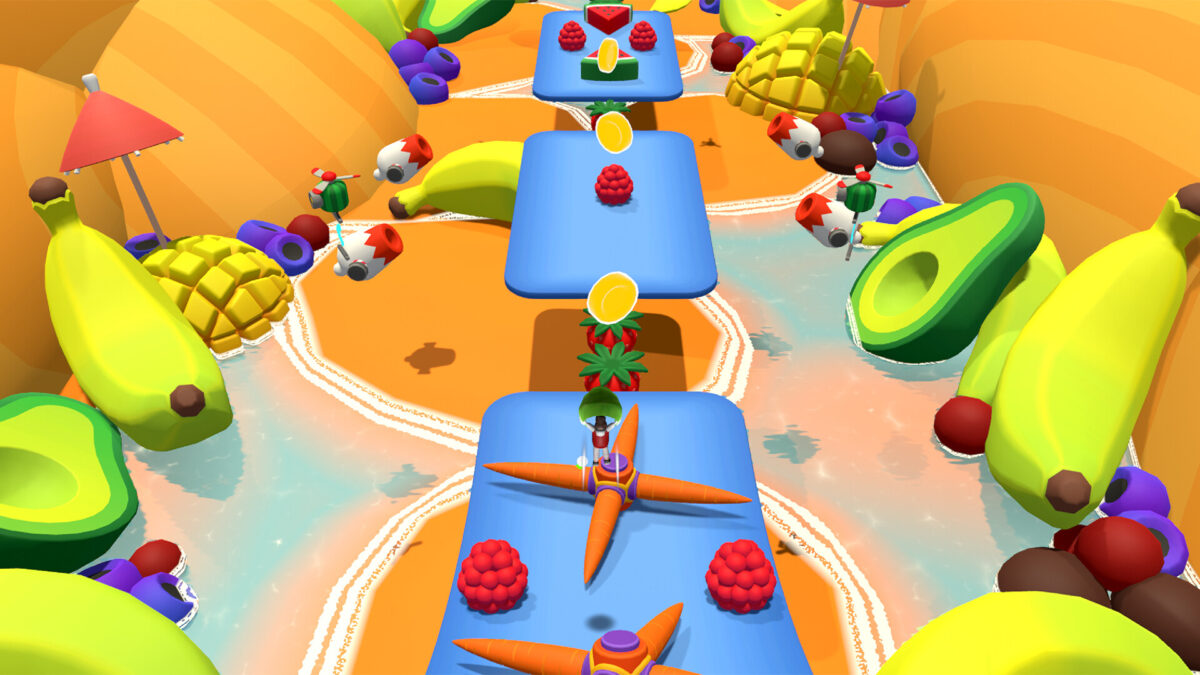 充滿甜點元素的奇幻森林