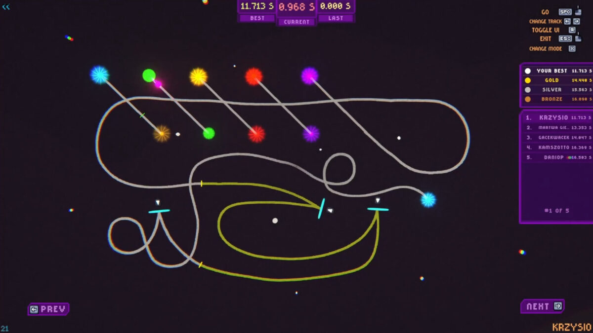 L.A.P. 複雜的軌道設計