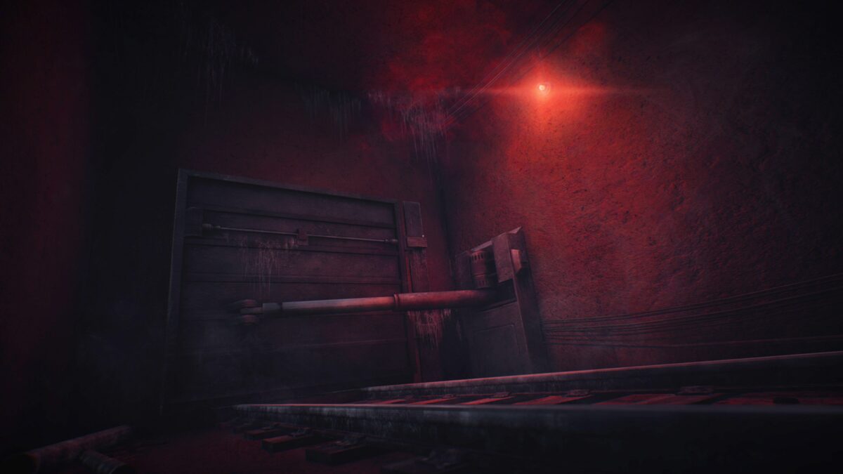 兩位主角在森林中緩慢前行