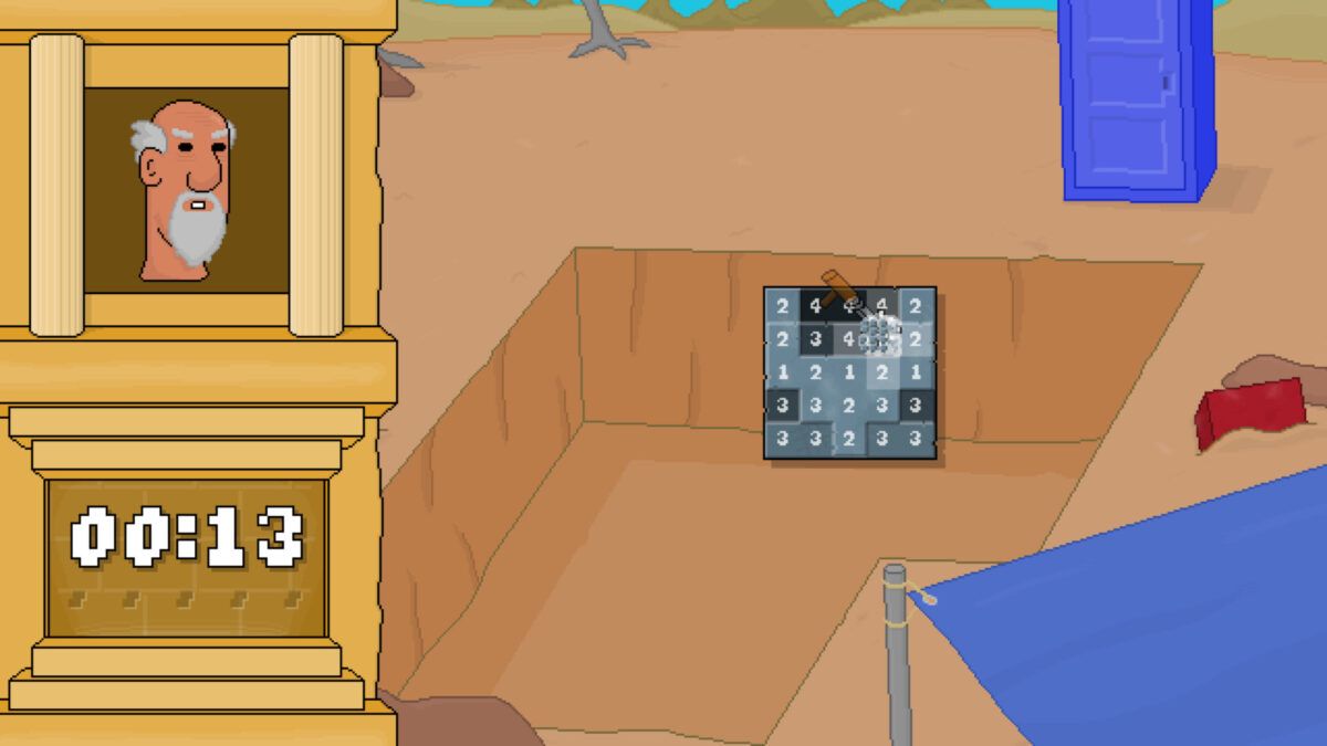 燒腦又療癒！類掃雷考古邏輯益智新作《Chiseler》登陸 Steam，揭開石板下隱藏的失落文明