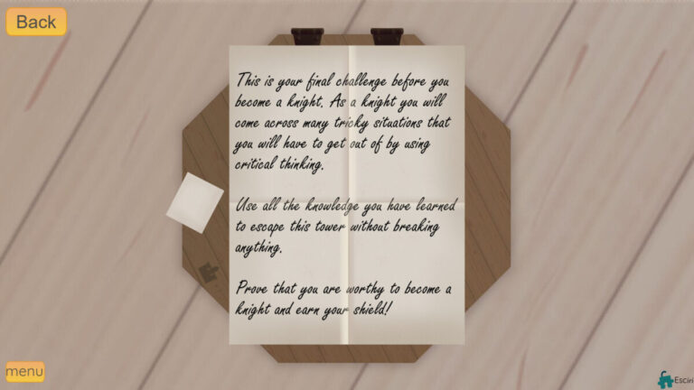 逃脫挑戰降臨！《騎士的挑戰》精緻解謎新作，中世紀騎士密室逃脫考驗你的智慧